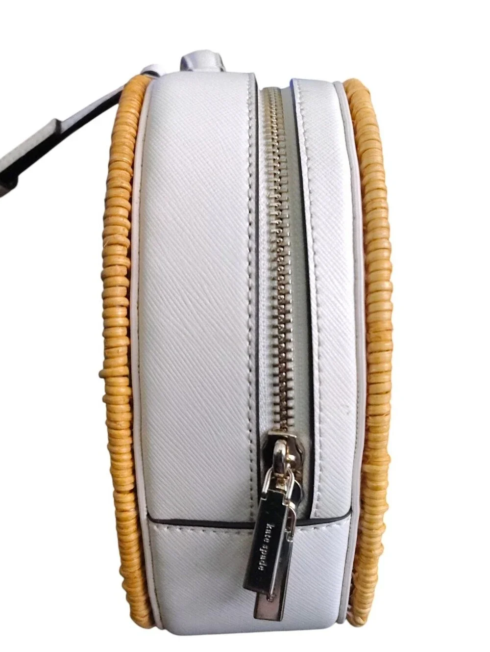 Kate Spade Heart Wicker Bag